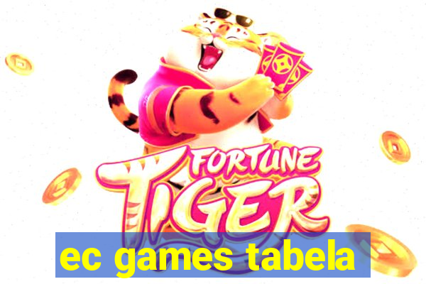 ec games tabela